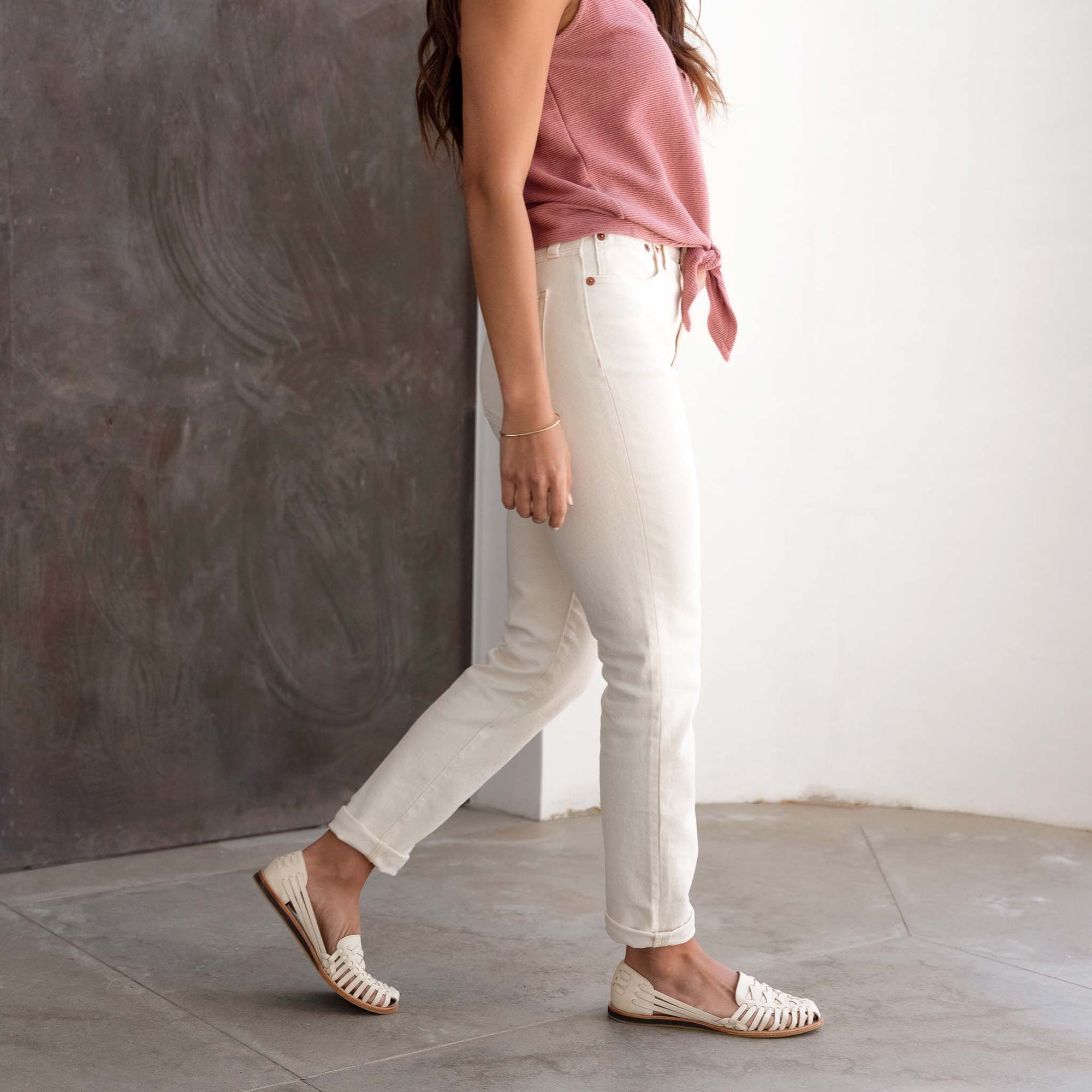 Womens | Huarache Sandal | Bone