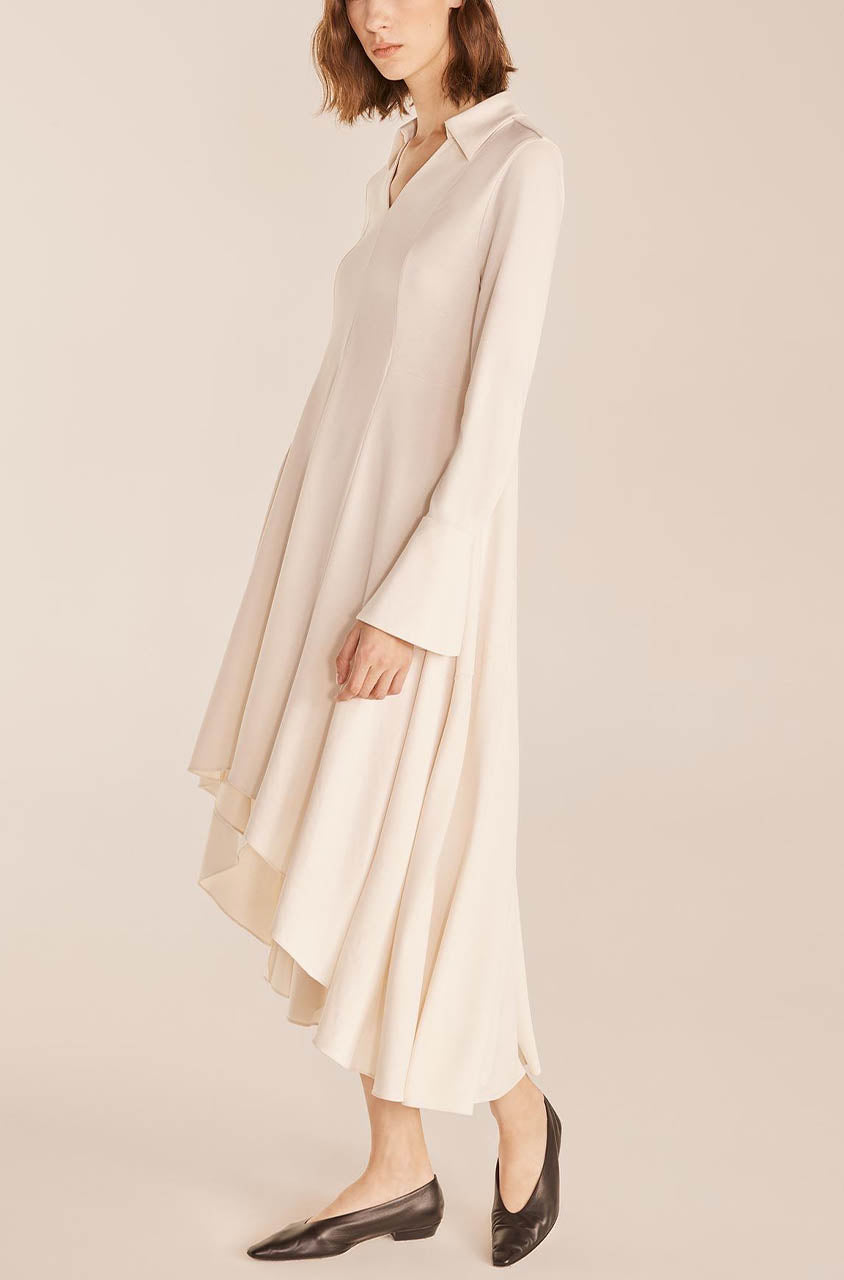 Cupro Dress | Papier Mache