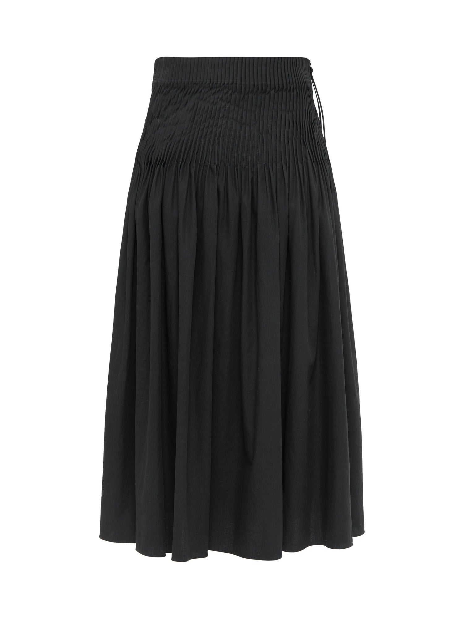 Cotton A Skirt | Black
