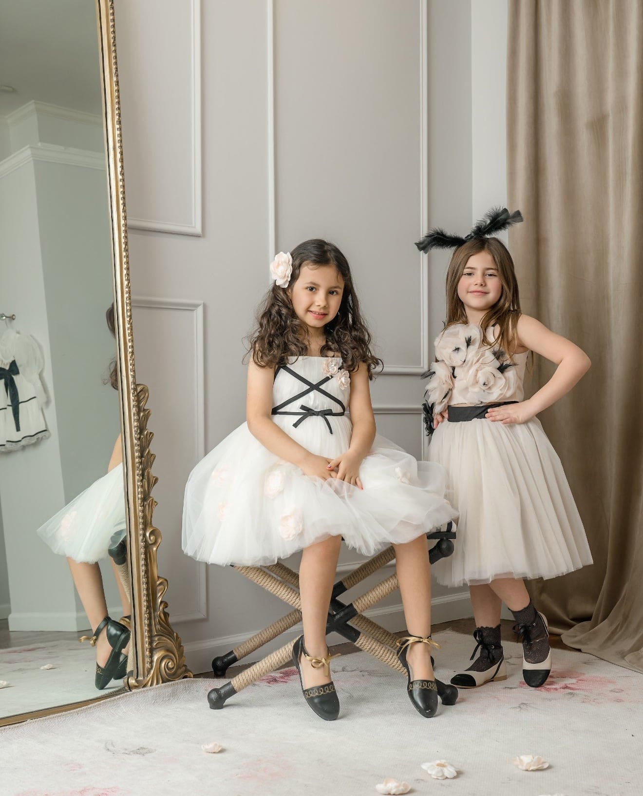 Baby Girls | Coco-Caramel Tulle Skirt | Caramel