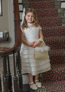Baby Girls | Ceremony Dress | White & Pearl