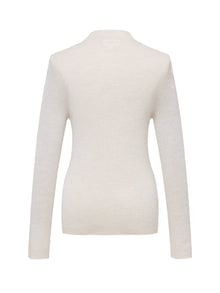 Machine Washable Wool Seamless Base Layer Top | Beige