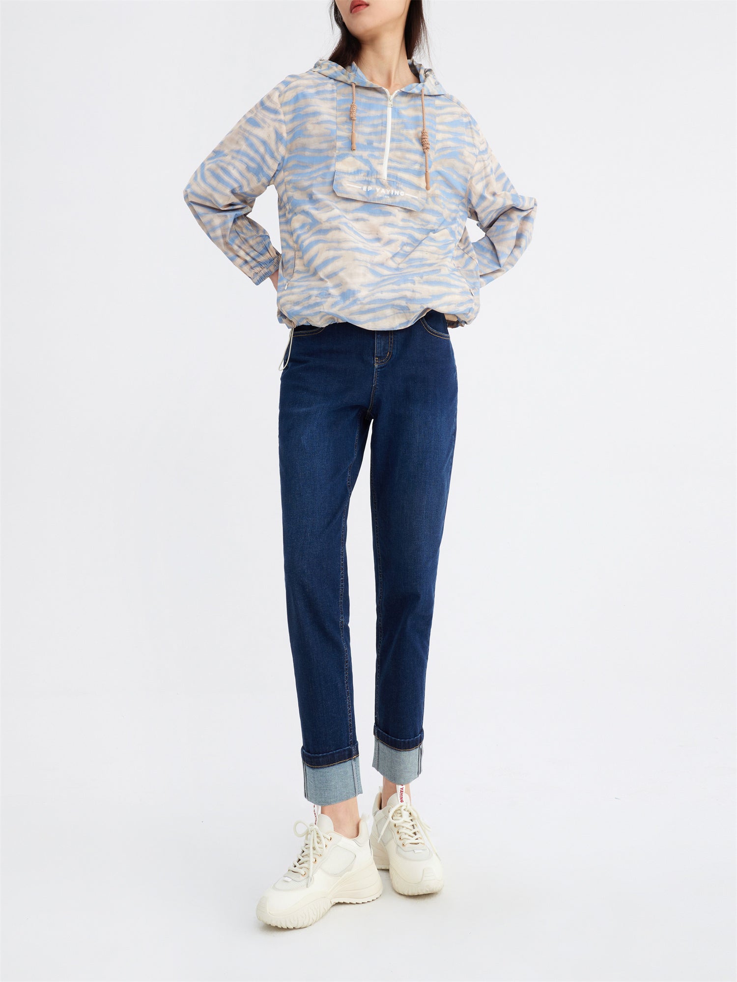 Straight Leg Pants | Blue