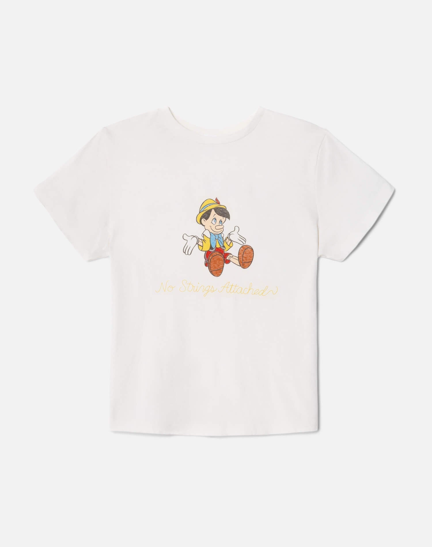 Womens | Classic "Pinocchio" Tee | Vintage White