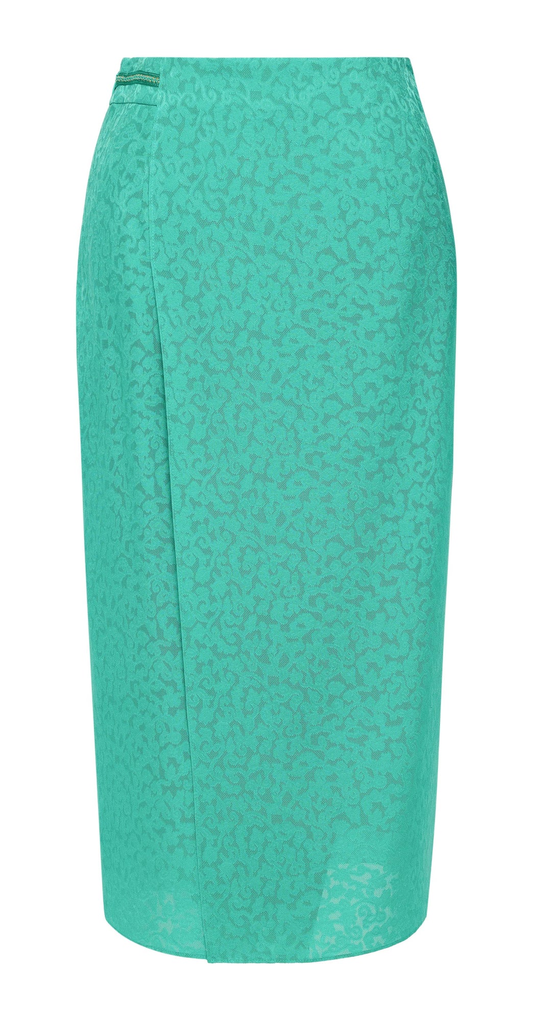 Slim Fit Skirt | Green