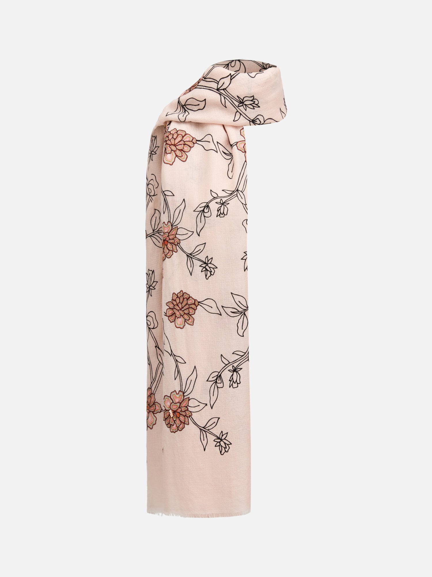 Cashmere Scarf - II | Pink