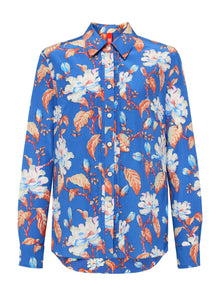 Floral Shirt | Blue