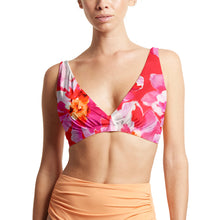 Swim Wrap Bikini Top | Out Of Office (Pink)