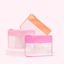 Clear Flat Pouch | Flamingo
