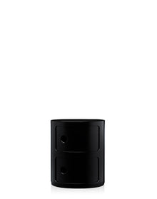 Componibili Classic Storage Unit - 2 Elements | Single | Black