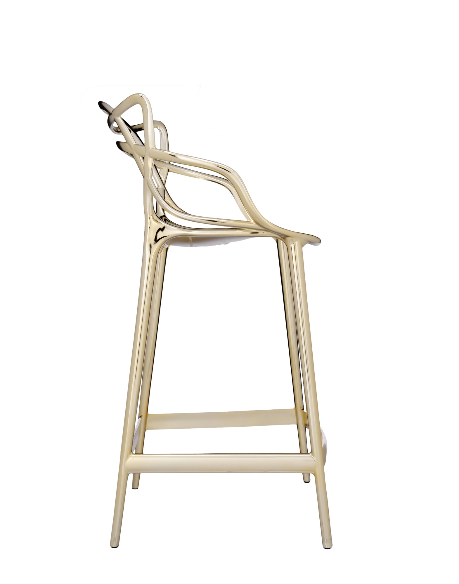 Masters Metal Counter Stool | Single | Gold