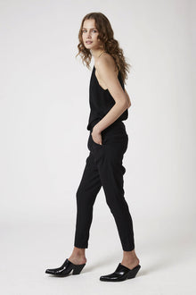 Emma Halter Neck Cami | Black