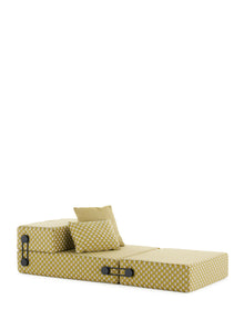 Trix Outdoor Liberty OBI Check Chaise | Single | Yellow