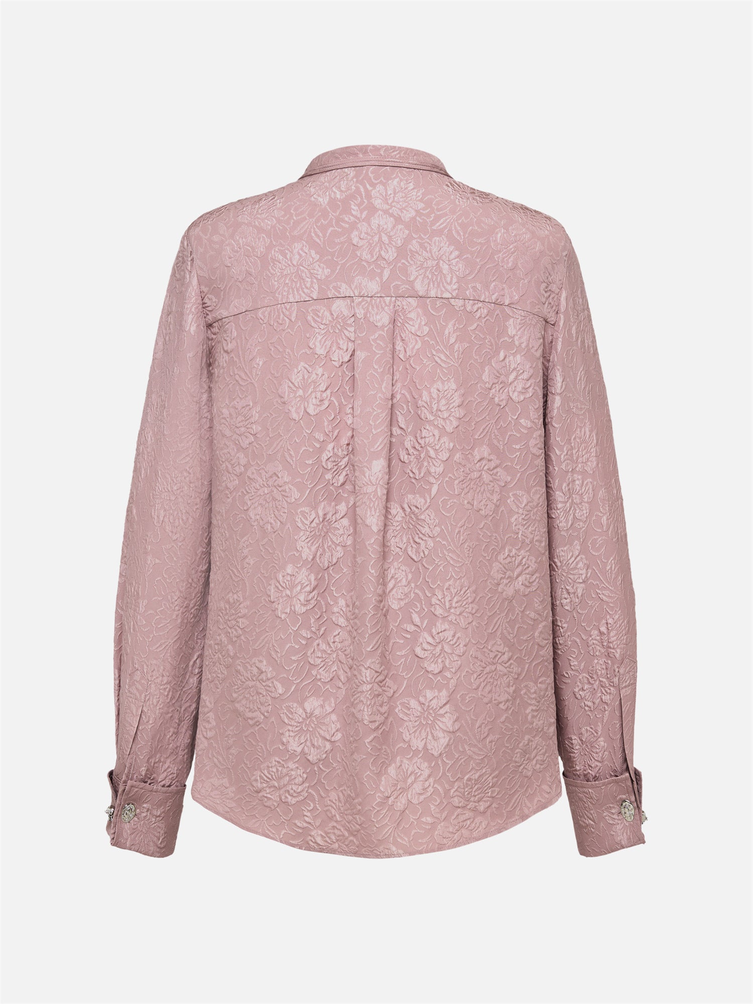 Silk Chinese Style Shirt | Purple