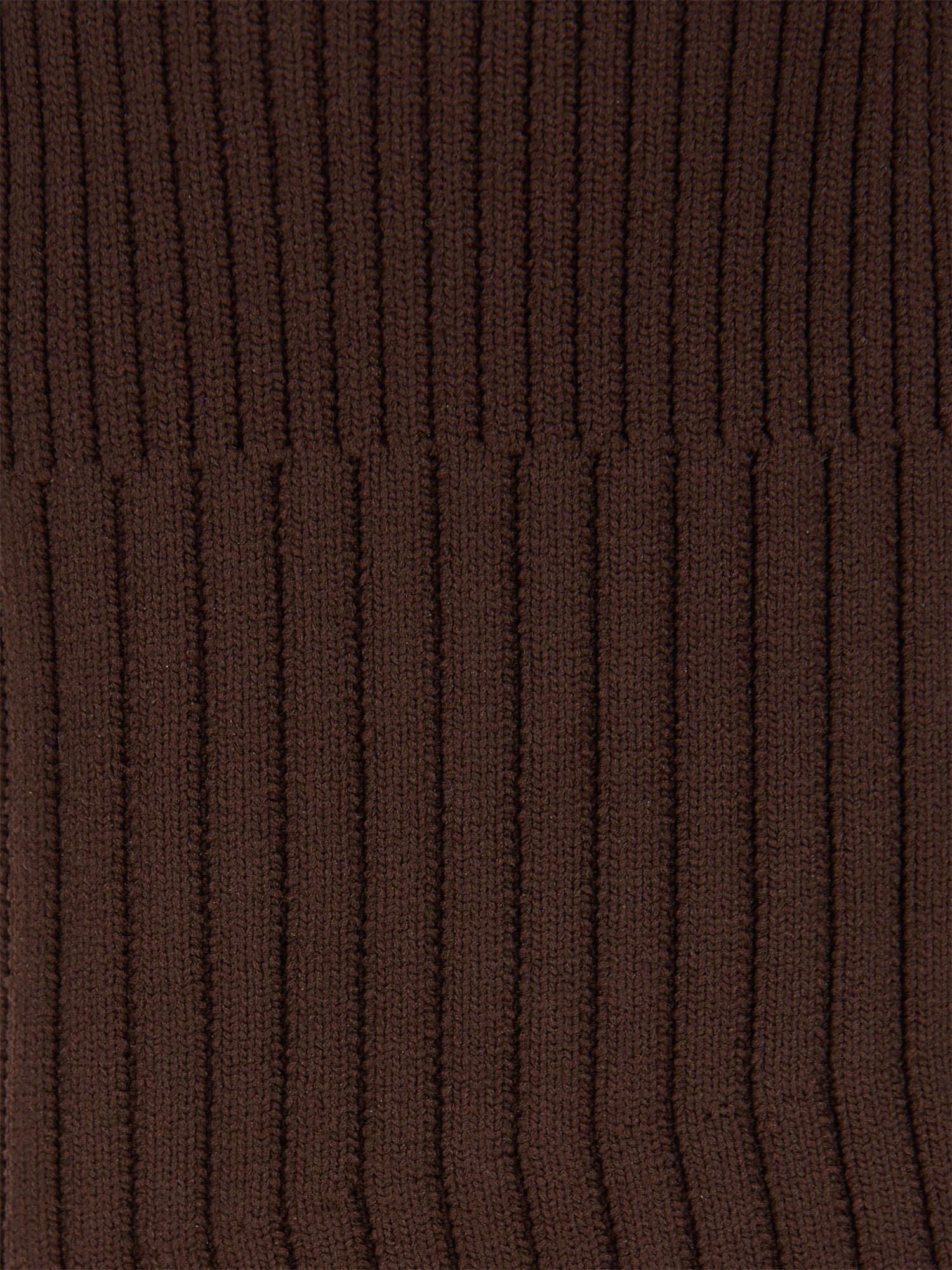 Knitted Chunky Heel Martin Boots | Brown