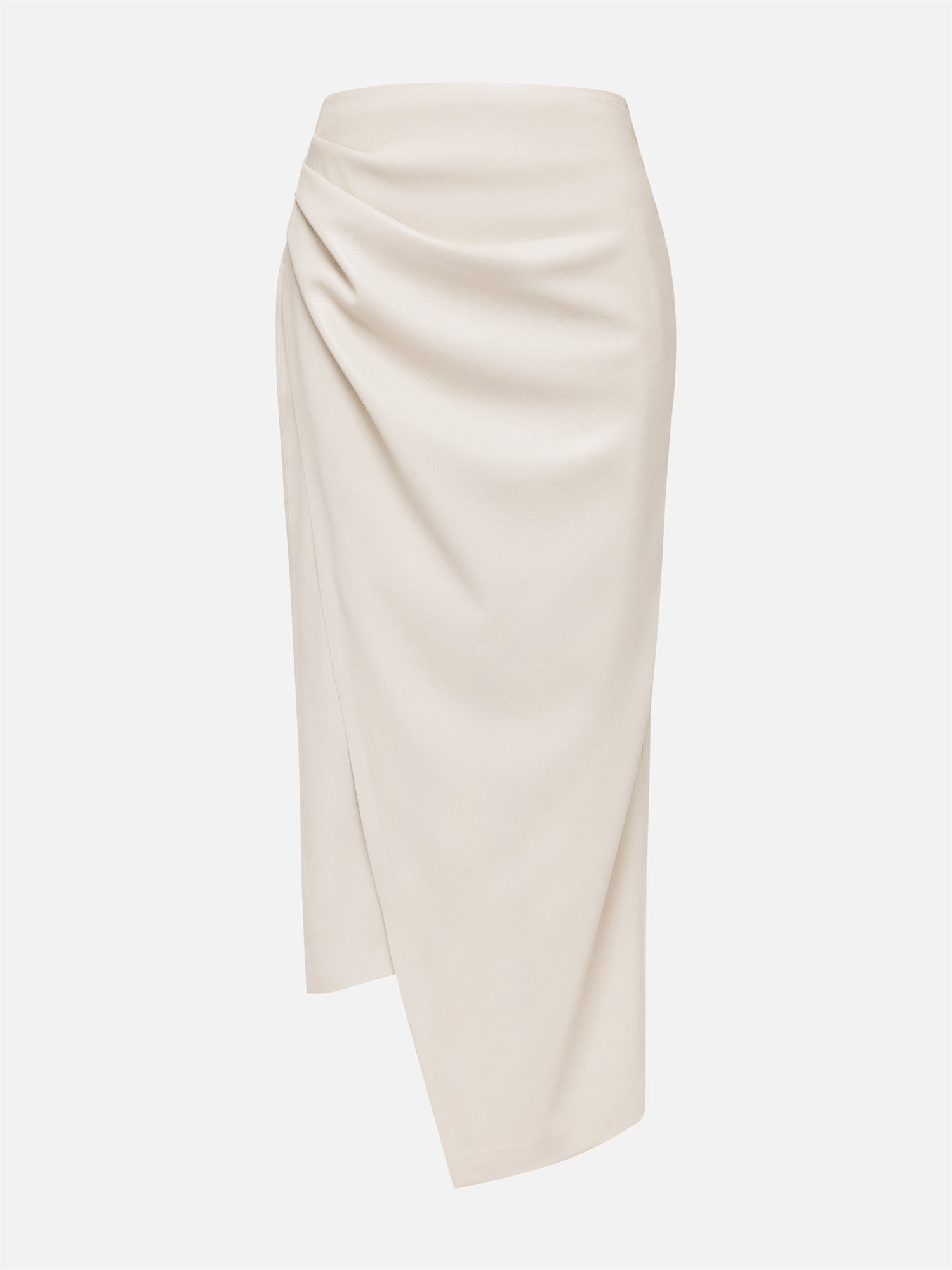 Deconstructed Midi Skirt | Beige