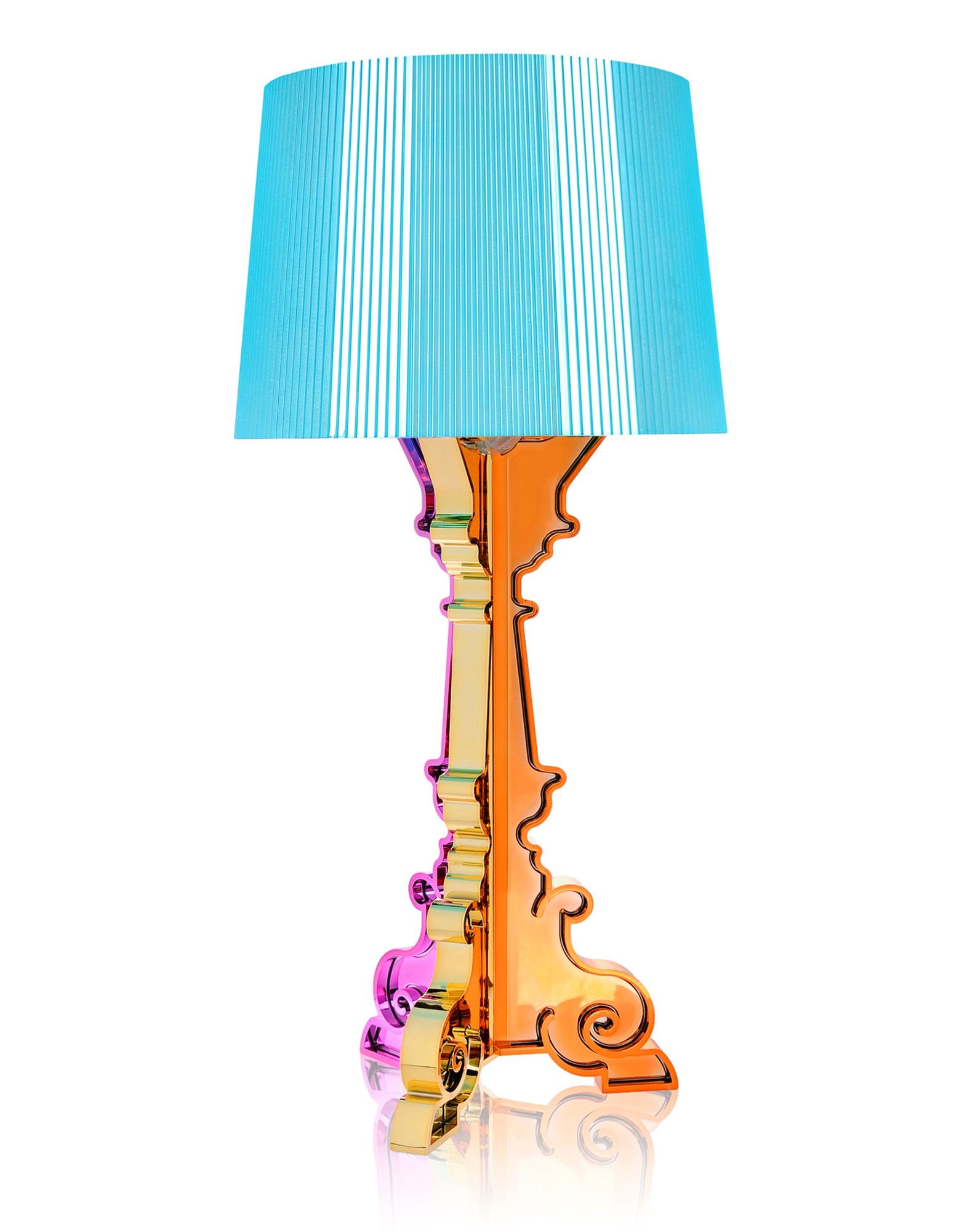 Bourgie Table Lamp | Single | Light Blue Multicolor