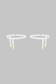 Garters - Signature | White