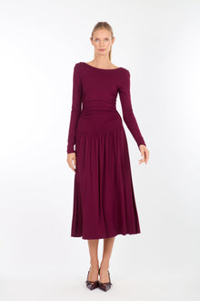 Florence Dress | Garnet