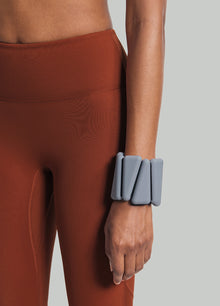 High-Waisted Impact Mesh Leggings | Rust Brown