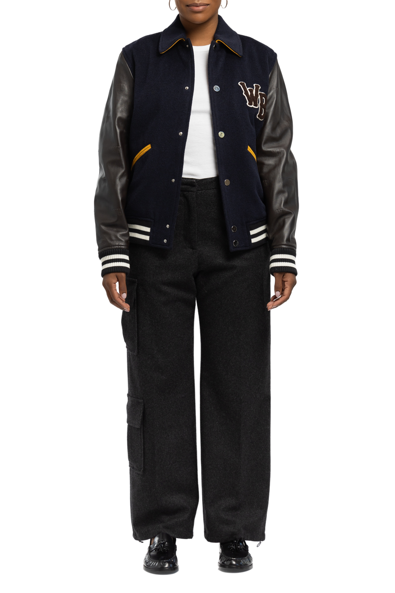 WALES BONNER Prince Varsity Jacket