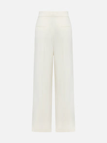 Straight-Leg Wide-Leg Casual Pants | Beige