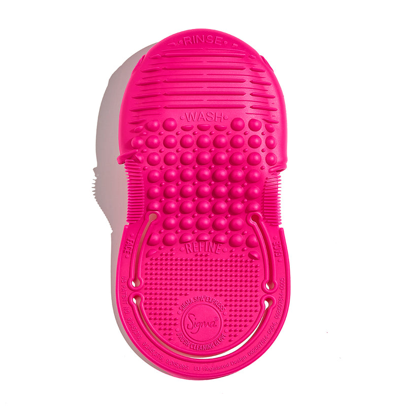 Sigma Spa Express Brush Cleaning Glove | Pink
