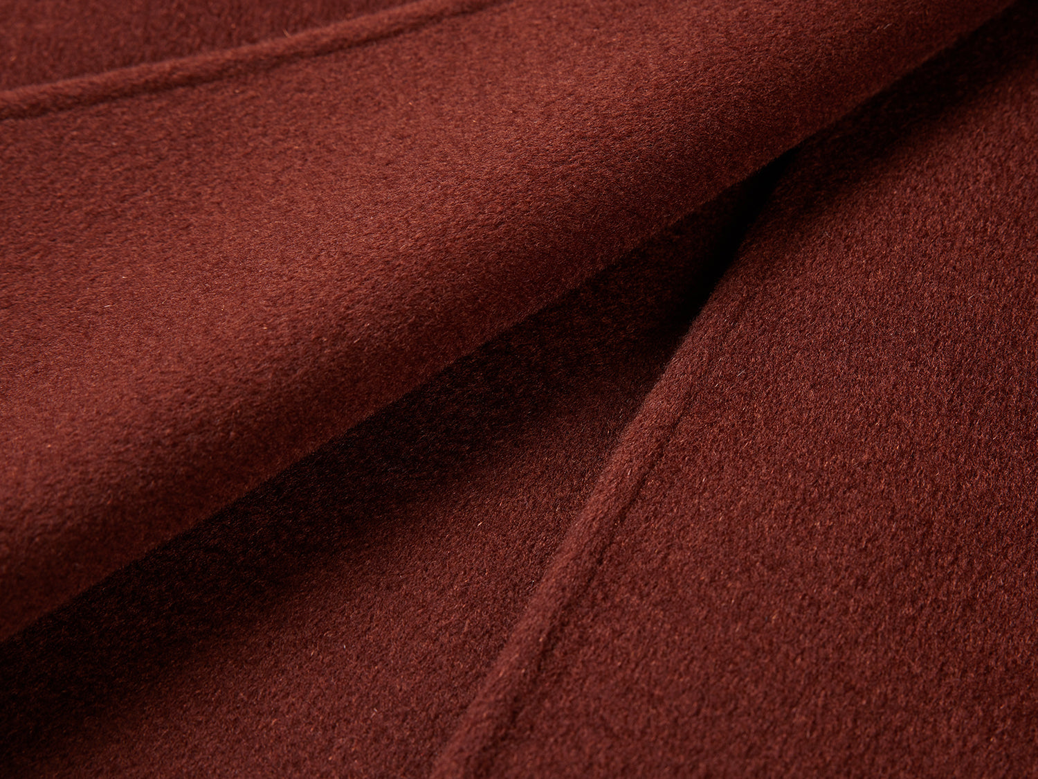 Cashmere coat | Brown