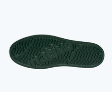 Bottom view of a Native Shoes Jefferson | Spooky Green/ Shell White Footwear
