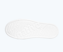 Bottom view of a Native Shoes Jefferson Print | Shell White/ Shell White/ International Flags Footwear