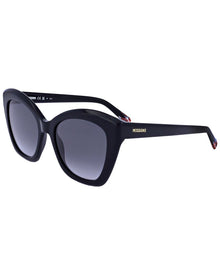 Missoni | Unisex | 54mm Sunglasses | Black | Smoke Gradient Lens
