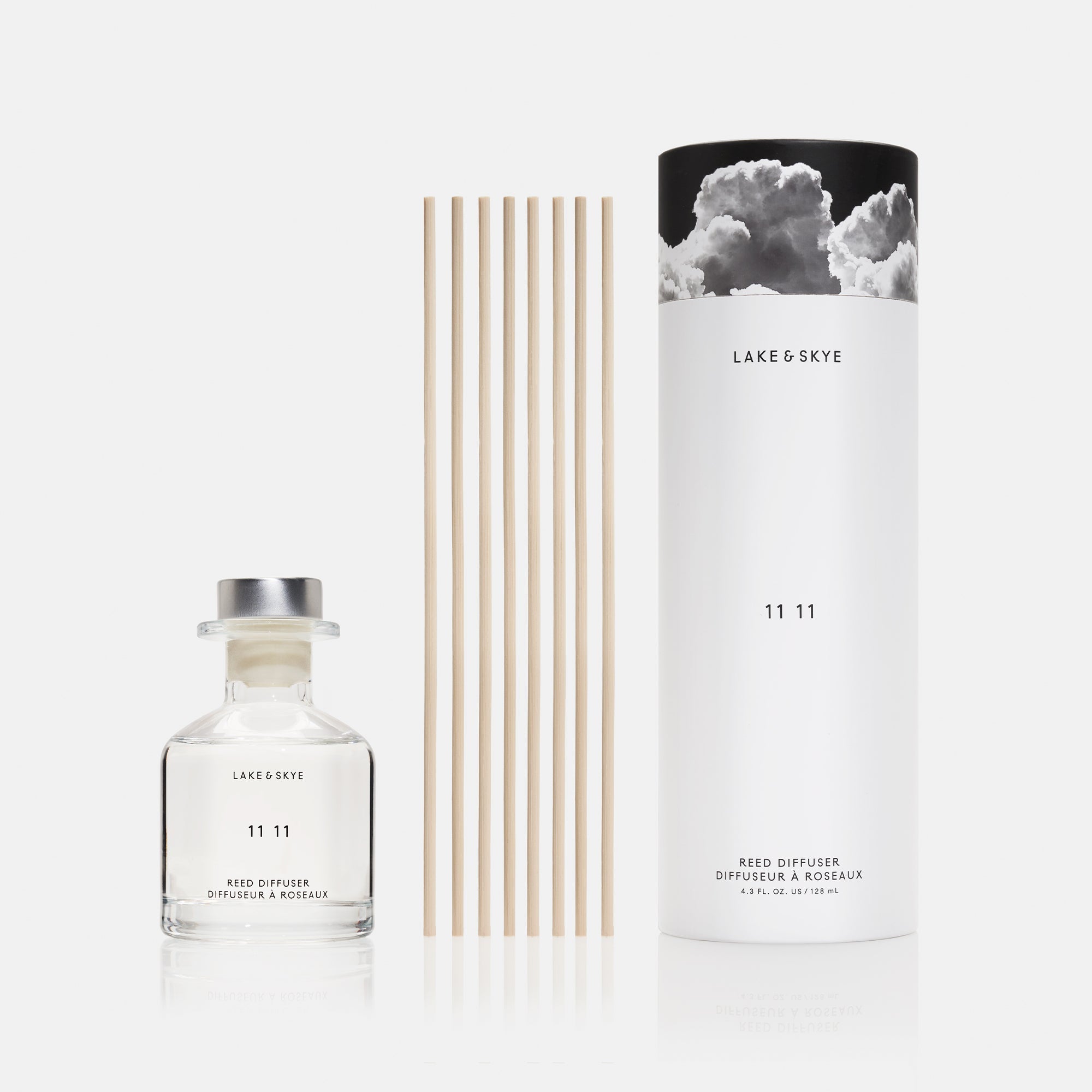 Lake and Skye Tru Fragrance & Beauty LLC | 11 11 Reed Diffuser | Clear