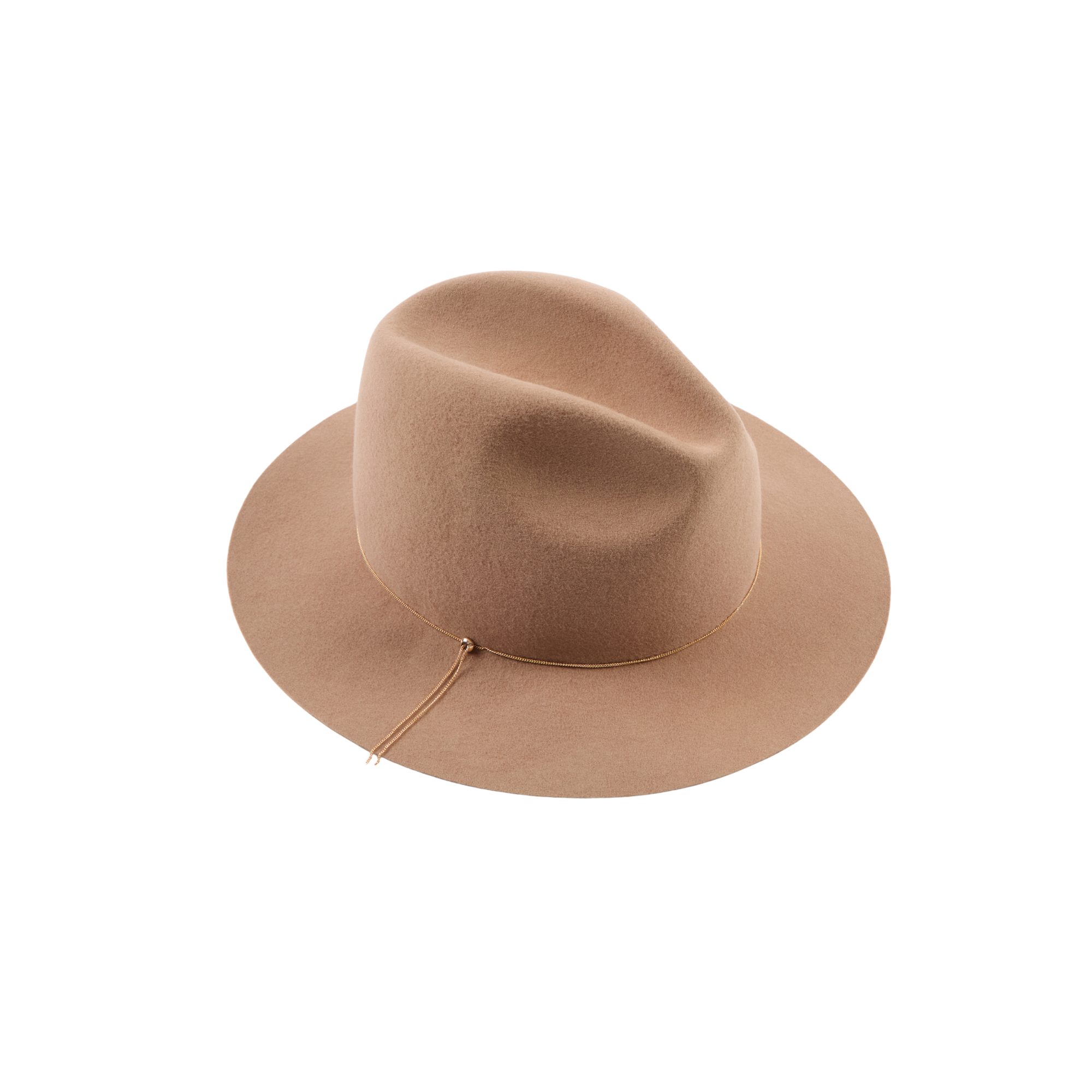 Sandy Wool Felt Fedora | Black