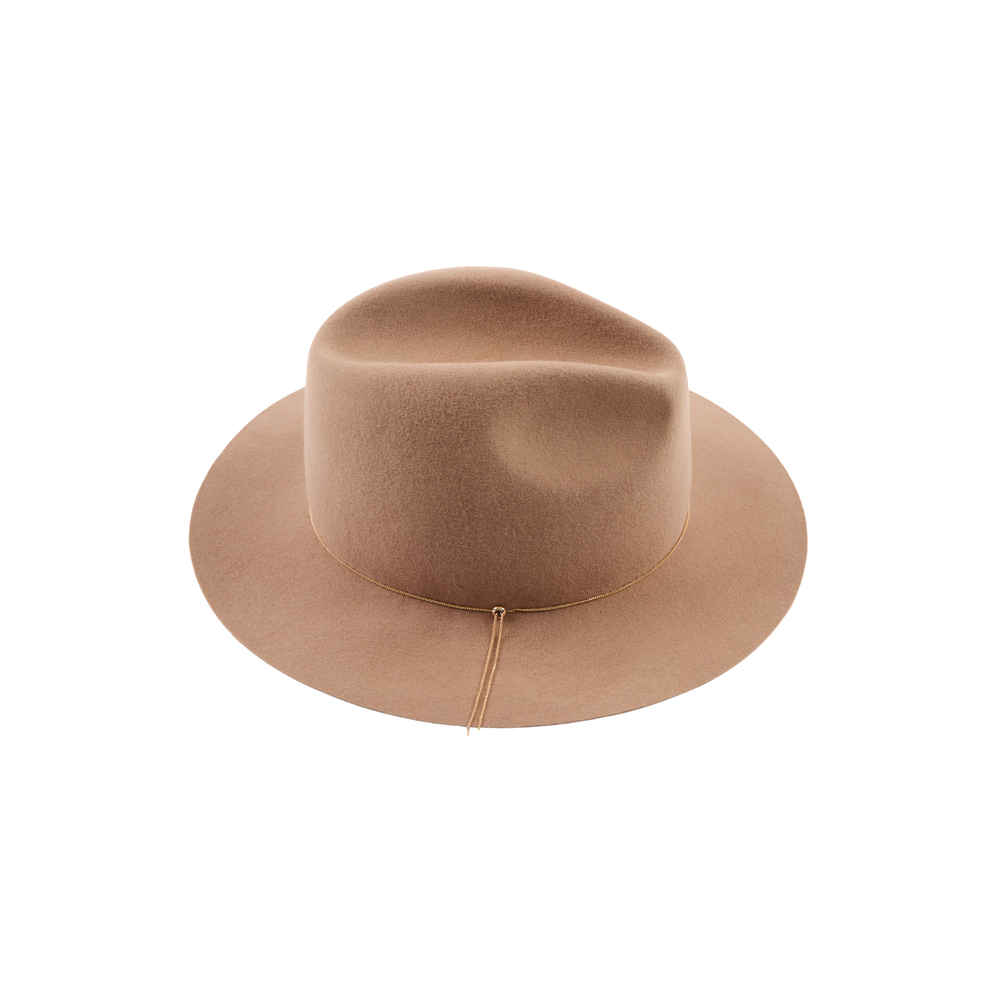 Sandy Wool Felt Fedora | Black