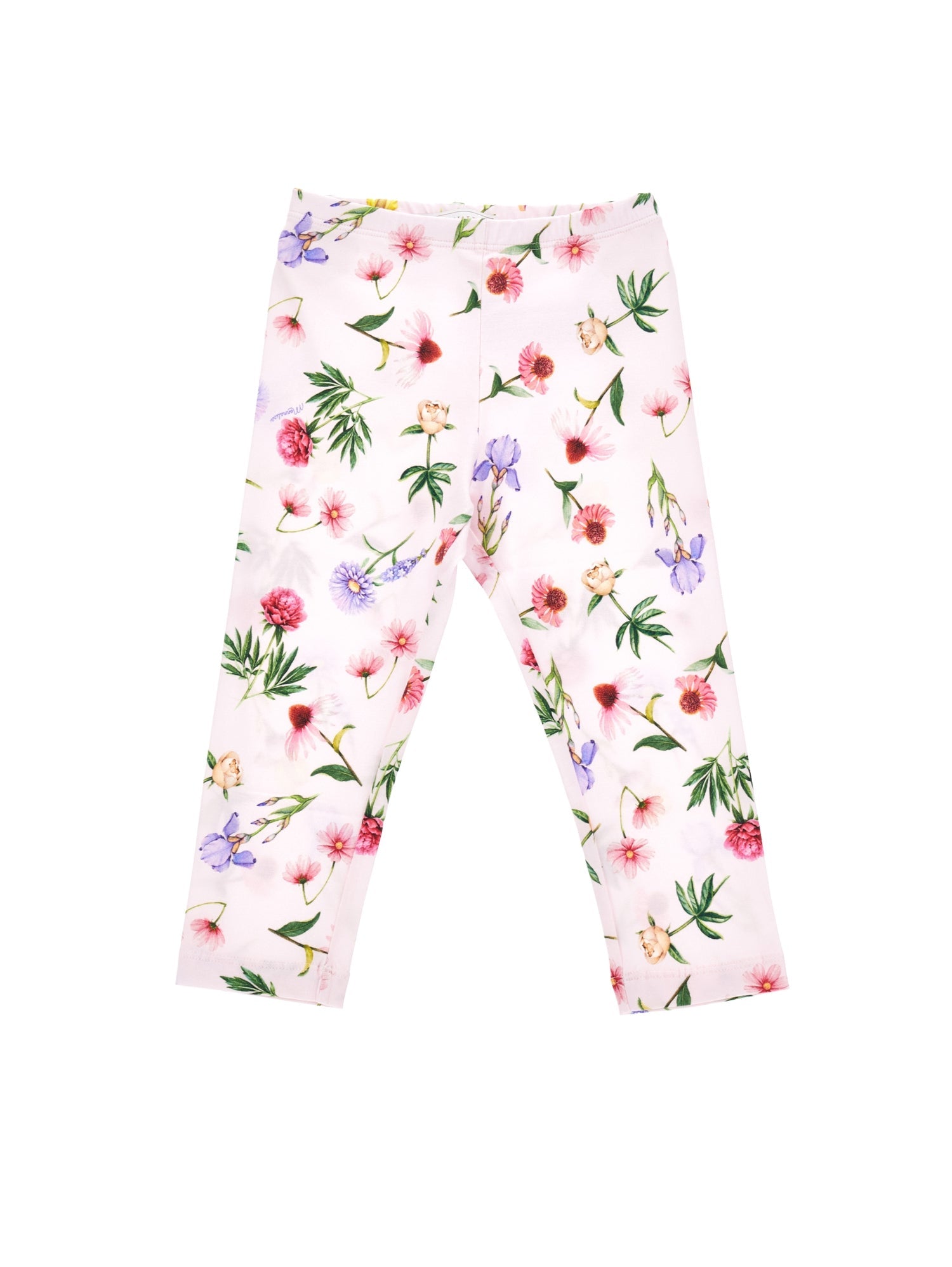 Girls | Floral Jersey Leggings | FairyTale Pink