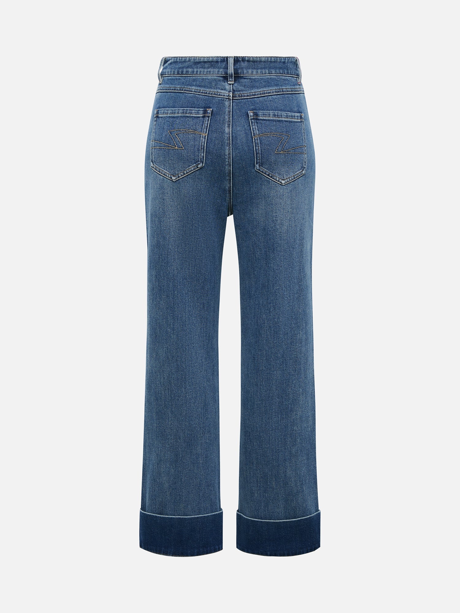 Long-staple Cotton Slim Jeans | Blue
