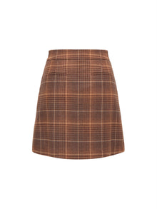 Mini Skirt | Brown