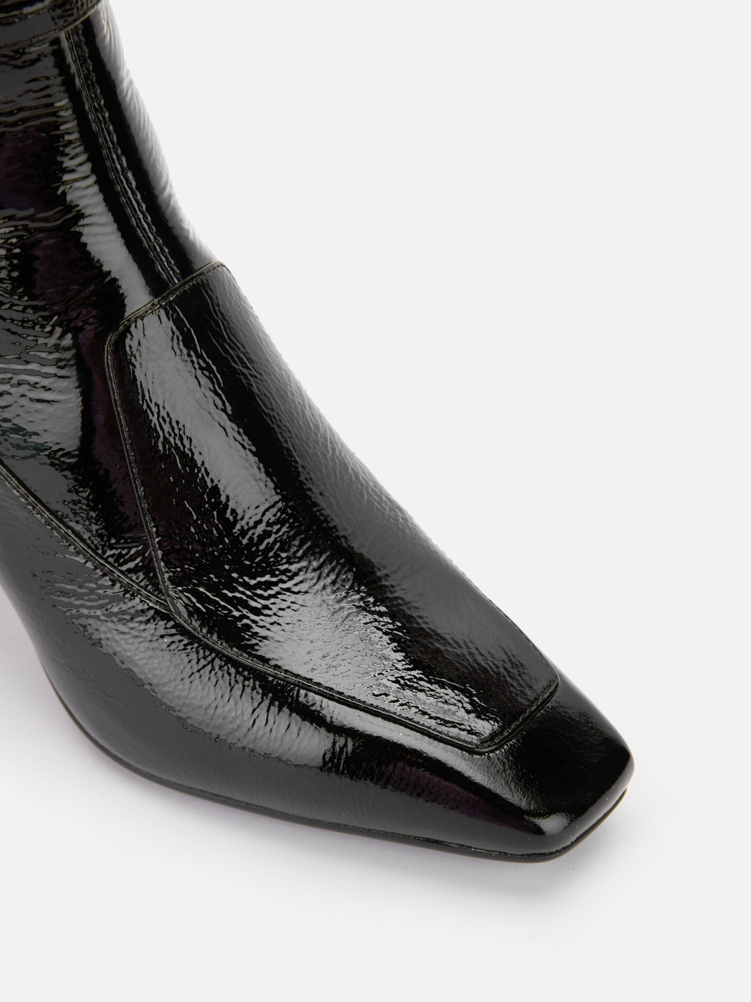 Ankle Heel Boots | Black