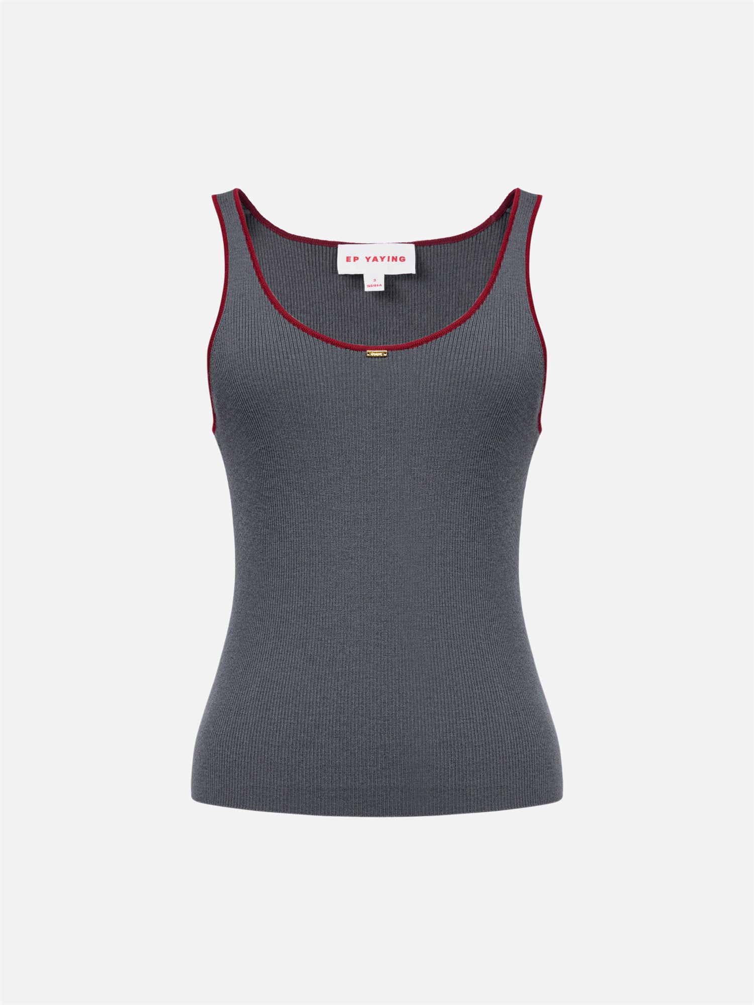 Merino Wool Knit Vest | Grey