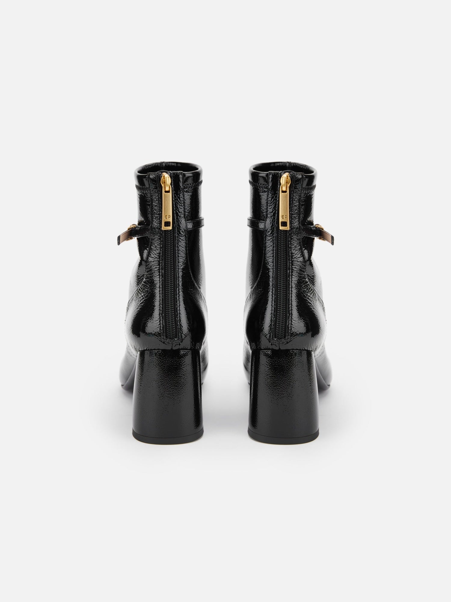 Ankle Heel Boots | Black