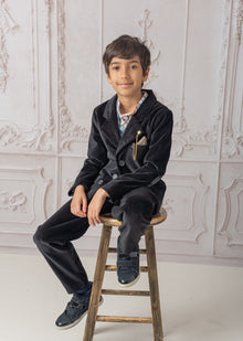 Boys | Charlie Checkered Mandarin Collar Shirt | Multi