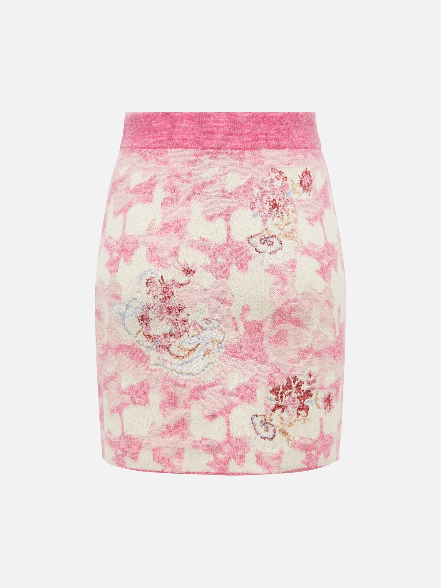 High-waisted Short Skirt | Pink