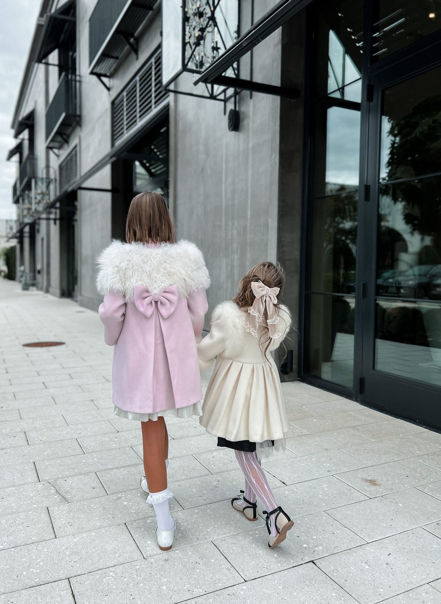 Baby Girls | Faina Wool Coat | Pink