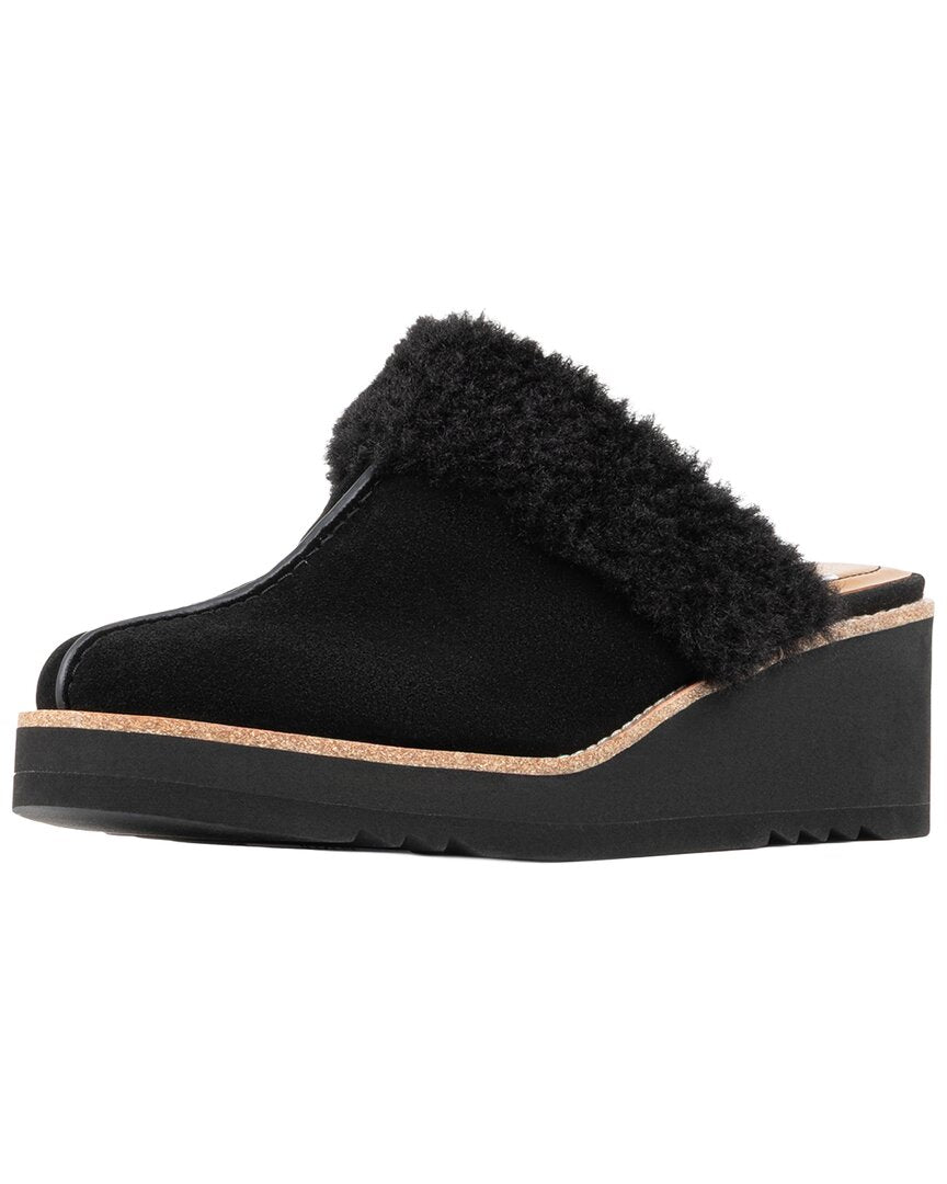Donald Pliner | Womens | Elate 02 Suede Mule | Black