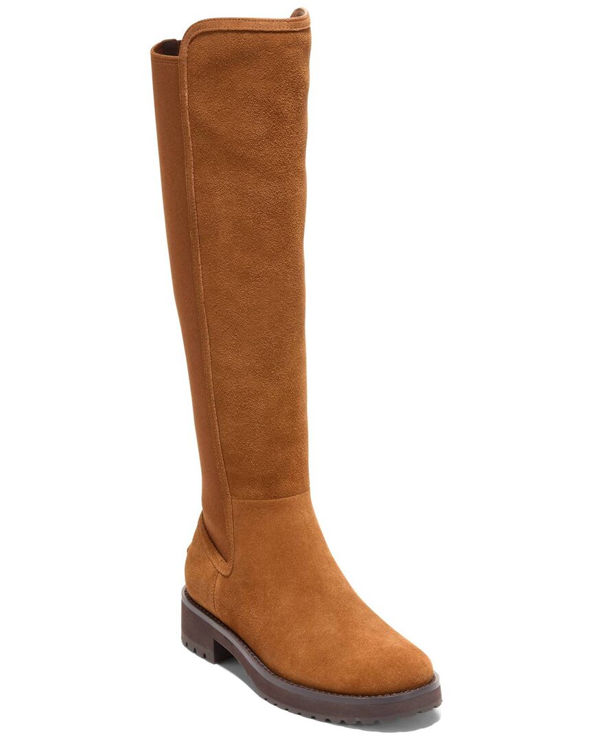 Cole Haan | Womens | Lyndon Waterproof Suede Boot | Tan