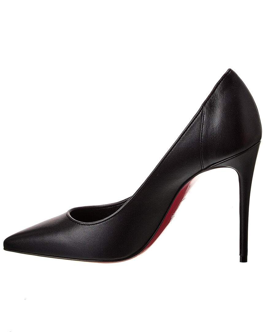 Christian Louboutin | Womens | Sporty Kate 100 Leather Pump | Black