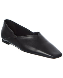 TOTEME | Womens | Leather Ballerina Flat | Black