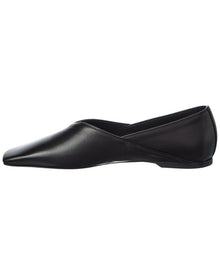 TOTEME | Womens | Leather Ballerina Flat | Black