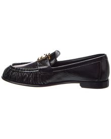FENDI | Womens | Baguette Leather Loafer | Black