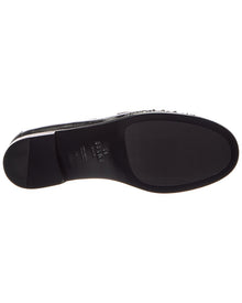 FENDI | Womens | Baguette Leather Loafer | Black